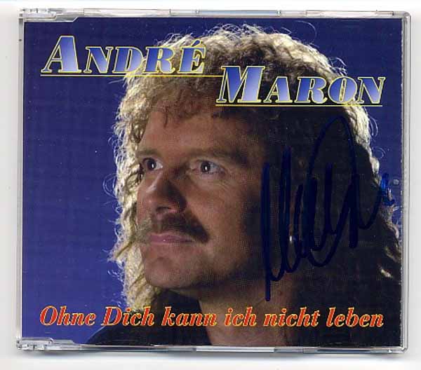 ... Andre-Maron-Maxi-CD-mit-AUTGRAMM-signiert-Ohne-